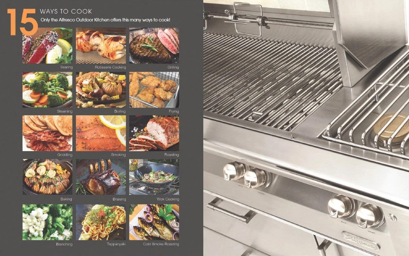 Alfresco ALXE-56BFG Built-In Grill, 56-Inch 6 Alfresco ALXE-56BFG Built-In Grill, 56-Inch - Image 6