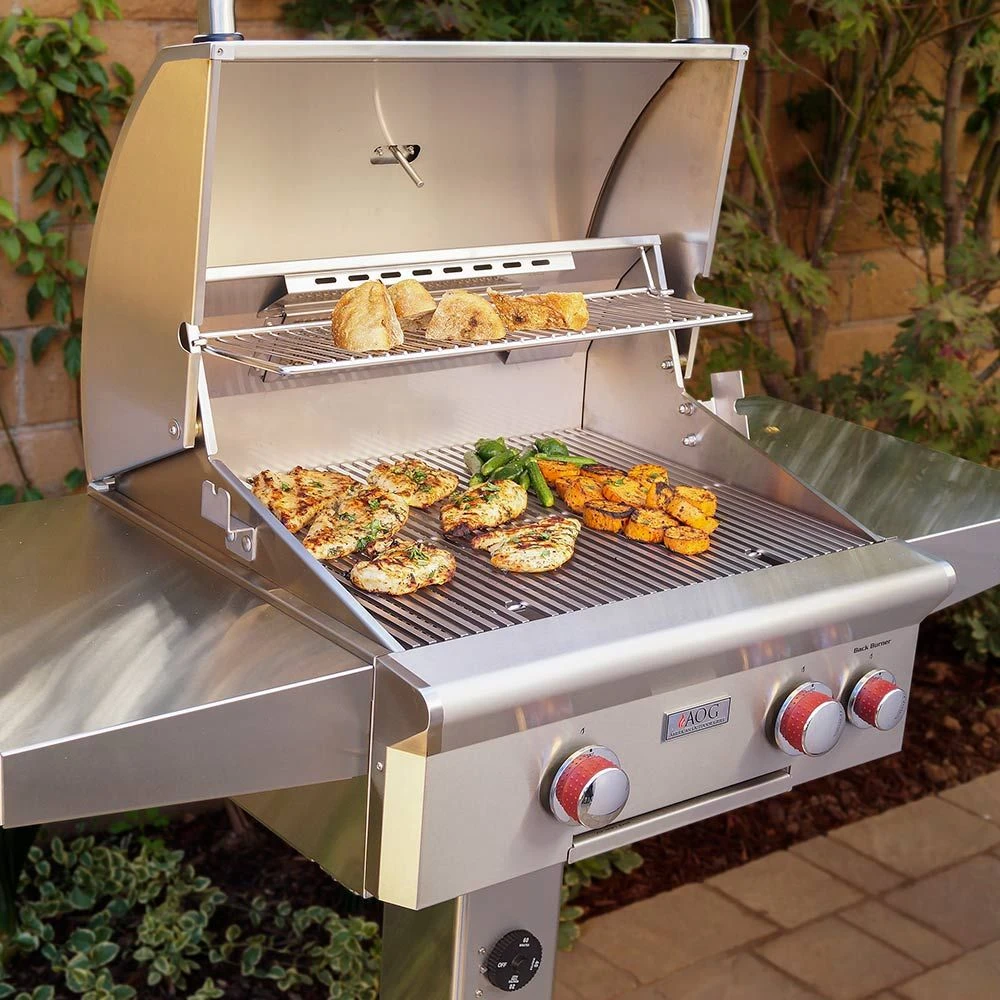American Outdoor Grill T-Series 24 Inch Gas Grill On Pedestal 2 American Outdoor Grill T-Series 24 Inch Gas Grill On Pedestal - Image 2