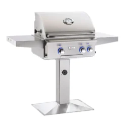 American Outdoor Grill 24 Inch Gas Grill On Pedestal