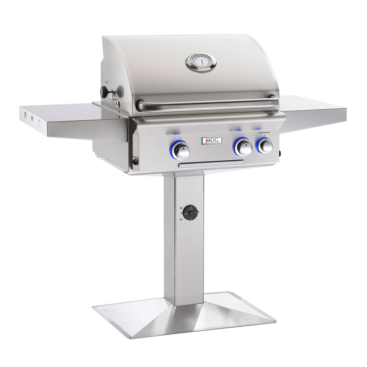 American Outdoor Grill 24 Inch Gas Grill On Pedestal 1 American Outdoor Grill 24 Inch Gas Grill On Pedestal