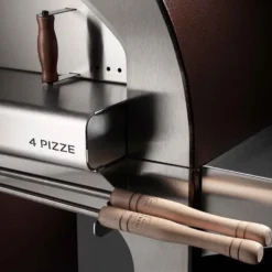 Alfa FX4P-LRAM-T 4 Pizze 31-Inch Countertop Wood-Fired Pizza Oven -Kitchen Grill Shop 4 pizze features