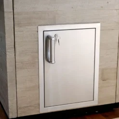 Fire Magic 3920-KS Premium Flush Single Locking Access Door, 21x14.5-Inch