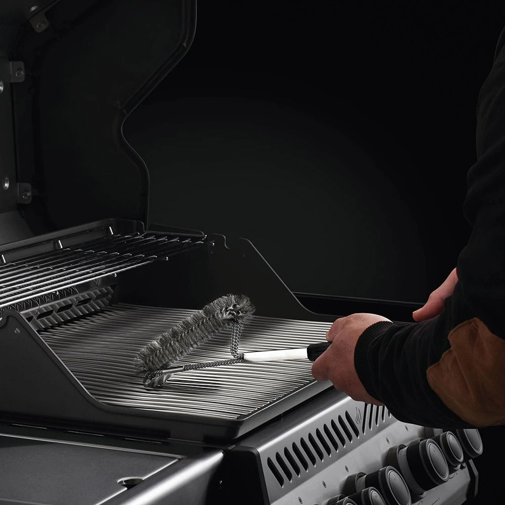 Napoleon 62063 Triple-Row Grill Brush With Stainless Steel Bristles 2 Napoleon 62063 Triple-Row Grill Brush With Stainless Steel Bristles - Image 2