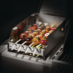 Napoleon 71301 Large Side Burner Windshield And Skewer Rack -Kitchen Grill Shop 71301 c 06 22