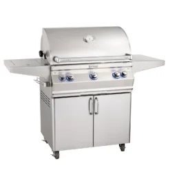 Fire Magic A540s Aurora Gas Grill On Cart With Single Side Burner