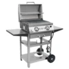 Solaire AA23AGC AllAbout Double Burner Table Top Infrared Grill On Cart