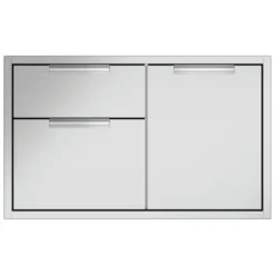 DCS ADR2-36 Double Access Drawers And Propane Tank Storage, 35.9375x21.875-Inch