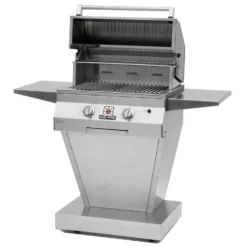Solaire AGBQ-27 27-Inch Standard Pedestal Grill -Kitchen Grill Shop agbq 27 ped a 02 20 2