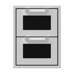 Hestan AGDR16 Double Storage Drawers, 16-Inches 8 Hestan AGDR16 Double Storage Drawers, 16-Inches -Kitchen Grill Shop agdr16 bk