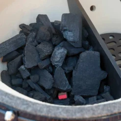 Primo CJRC Junior Oval Ceramic Charcoal All-In-One Kamado Grill Head On Wheeled Cradle -Kitchen Grill Shop aio ceramics 01 209