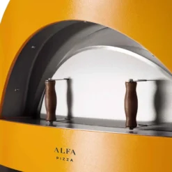 Alfa FXALLE-TOP Allegro 39-Inch Countertop Wood-Fired Pizza Oven -Kitchen Grill Shop allegro ylw features