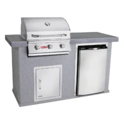 Bull BG-3107x-G El Mundo Built-In Grill Island, Grey