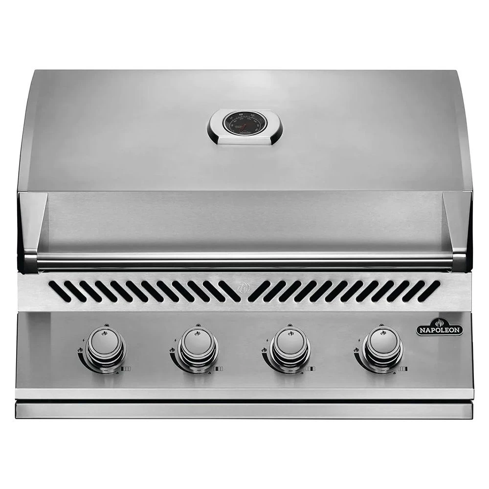 Napoleon BI32SS Stainless Steel Built-In 500 Series 32 Gas Grill Head 1 Napoleon BI32SS Stainless Steel Built-In 500 Series 32 Gas Grill Head