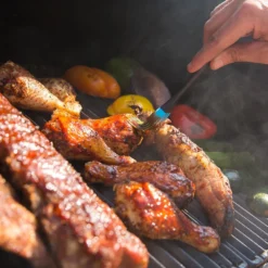 Broil King 958050 Regal Offset 500 Charcoal Smoker, 32-Inches -Kitchen Grill Shop bk 958050 d 08 22