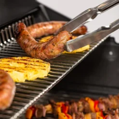 Broil King BR-S490 Baron S490 Pro Stainless Steel Infrared 4-Burner Gas Grill With Rotisserie And Side Burner, 57-Inches -Kitchen Grill Shop bk br 320 pro ls b 03 21