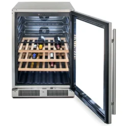Blaze BLZ-GDBEV-5.5 Outdoor Glass Door Beverage Cooler 5.5, 24-inches -Kitchen Grill Shop blz gdbev 5.5 c 02 22