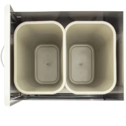 Blaze Roll-Out Double Trash Drawer, 26.375x19.875-Inch -Kitchen Grill Shop blz trec drw h d 03 23