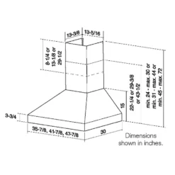 Coyote Stainless Steel Flue Extension (C1FLUE) 8 Coyote Stainless Steel Flue Extension (C1FLUE) -Kitchen Grill Shop c1flue8 c 08 22