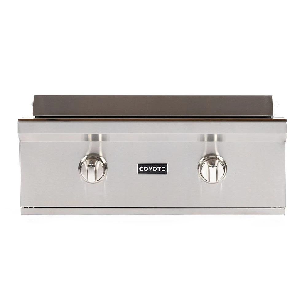 Coyote Stainless Steel Built-In Flat Top Gas Griddle, 30-Inch (C1FTG30) 1 Coyote Stainless Steel Built-In Flat Top Gas Griddle, 30-Inch (C1FTG30)
