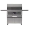 Coyote Stainless Steel Freestanding Pellet Grill, 36-Inch (C1P36-FS)