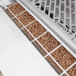 Coyote Stainless Steel Built-In Pellet Grill, 36-Inch (C1P36) -Kitchen Grill Shop c1p36 fs d 07 21 3