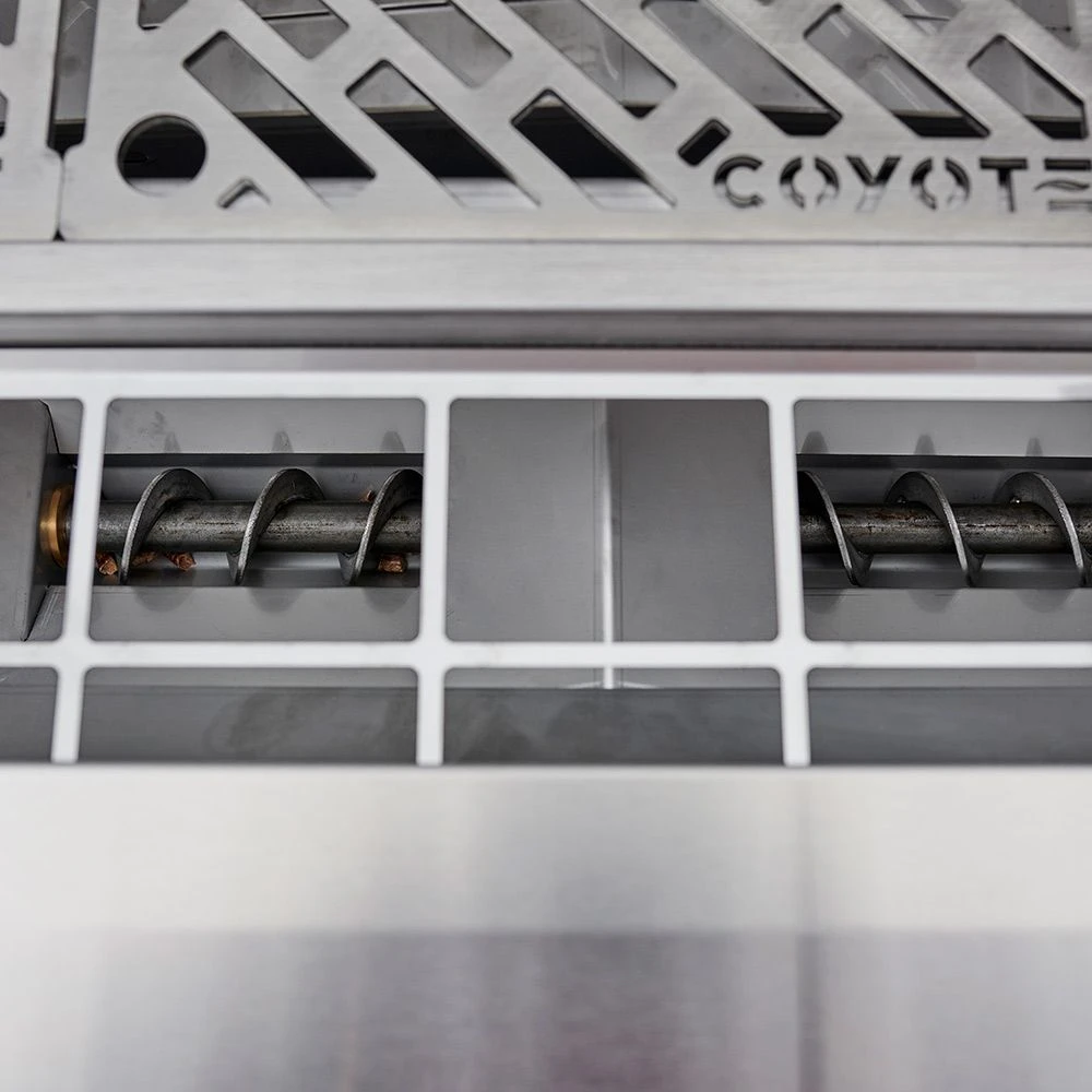 Coyote Stainless Steel Built-In Pellet Grill, 28-Inch (C1P28) 4 Coyote Stainless Steel Built-In Pellet Grill, 28-Inch (C1P28) - Image 4