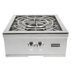 Coyote Stainless Steel Built-In Power Burner (C1PB)