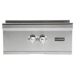 Coyote Stainless Steel Built-In Power Burner (C1PB) -Kitchen Grill Shop c1pb c 07 21