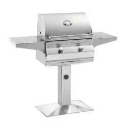 Fire Magic C430s-P6 Choice Patio Post Mount Gas Grill, 24-Inch