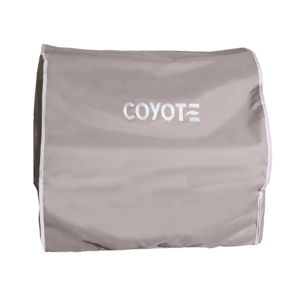 Coyote Vinyl Light Gray Cover For 28-Inch Built-In Grill 1 Coyote Vinyl Light Gray Cover For 28-Inch Built-In Grill