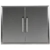 Coyote Stainless Steel Double Access Doors, 31-Inch (CDA2431)