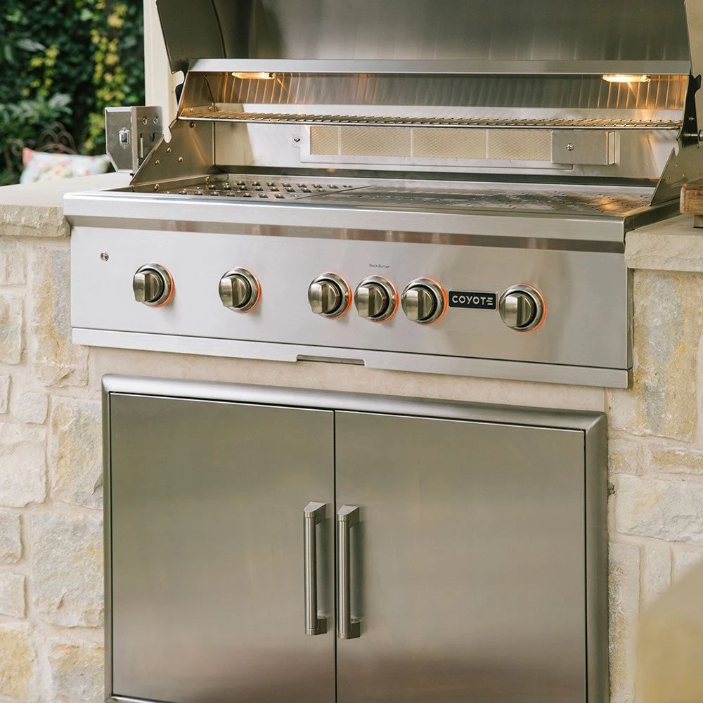 Coyote Stainless Steel Double Access Doors, 31-Inch (CDA2431) 3 Coyote Stainless Steel Double Access Doors, 31-Inch (CDA2431) - Image 3