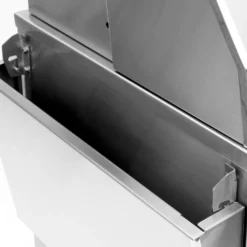 Solaire AGBQ-27 27-Inch Deluxe Pedestal Grill With Rotisserie -Kitchen Grill Shop detail sideshelf down fl hd 02 20