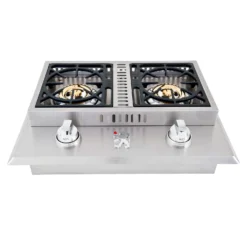 Lion L-DSB Double Side Burner, 26.75-Inches -Kitchen Grill Shop double side burner a 03 20 1