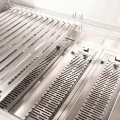 American Made Grills AMG-ENC36 Encore 36-Inch Built-In Dual Fuel Wood And Gas Grill With Infrared Searing Burner And Rotisserie Kit -Kitchen Grill Shop enc36 e 04 21