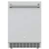 Aspire By Hestan ERS24 Stainless Steel Outdoor Refrigerator With Lock, 24-Inches