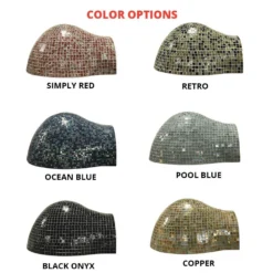 HPC Fire FDP-FORNO-EI Forno Dual Fuel Wood & Gas Countertop Glass Tile Pizza Oven On Cart -Kitchen Grill Shop fdp color options b 04 21