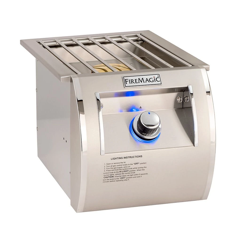 Fire Magic 32795 Echelon Built-In Single Side Burner 1 Fire Magic 32795 Echelon Built-In Single Side Burner