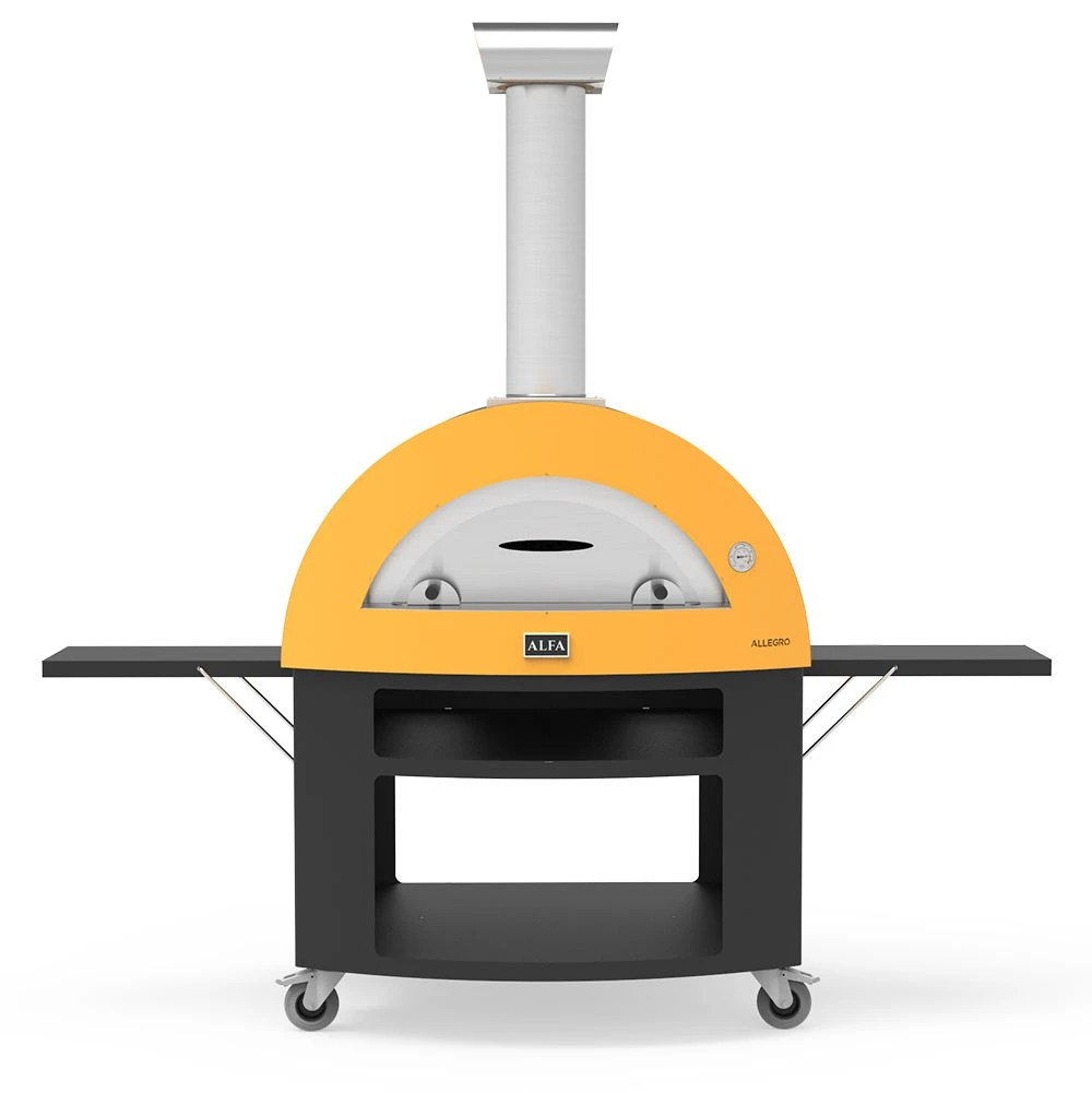 Alfa FXALLE-CART Allegro 39-Inch Freestanding Wood-Fired Pizza Oven 1 Alfa FXALLE-CART Allegro 39-Inch Freestanding Wood-Fired Pizza Oven