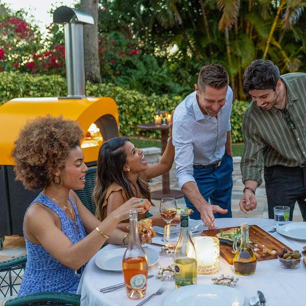 Alfa FXALLE-CART Allegro 39-Inch Freestanding Wood-Fired Pizza Oven 3 Alfa FXALLE-CART Allegro 39-Inch Freestanding Wood-Fired Pizza Oven - Image 3