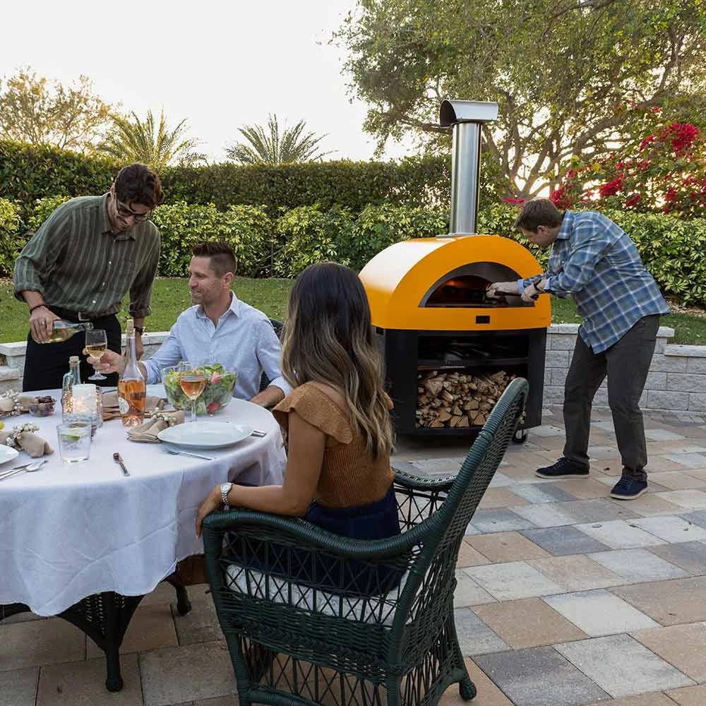 Alfa FXALLE-CART Allegro 39-Inch Freestanding Wood-Fired Pizza Oven 6 Alfa FXALLE-CART Allegro 39-Inch Freestanding Wood-Fired Pizza Oven - Image 6