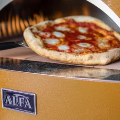 Alfa FXBRIO-NER Brio 27-Inch Dual Fuel Pizza Oven On Cart -Kitchen Grill Shop fxbrio ggia u ls a 03 22 1