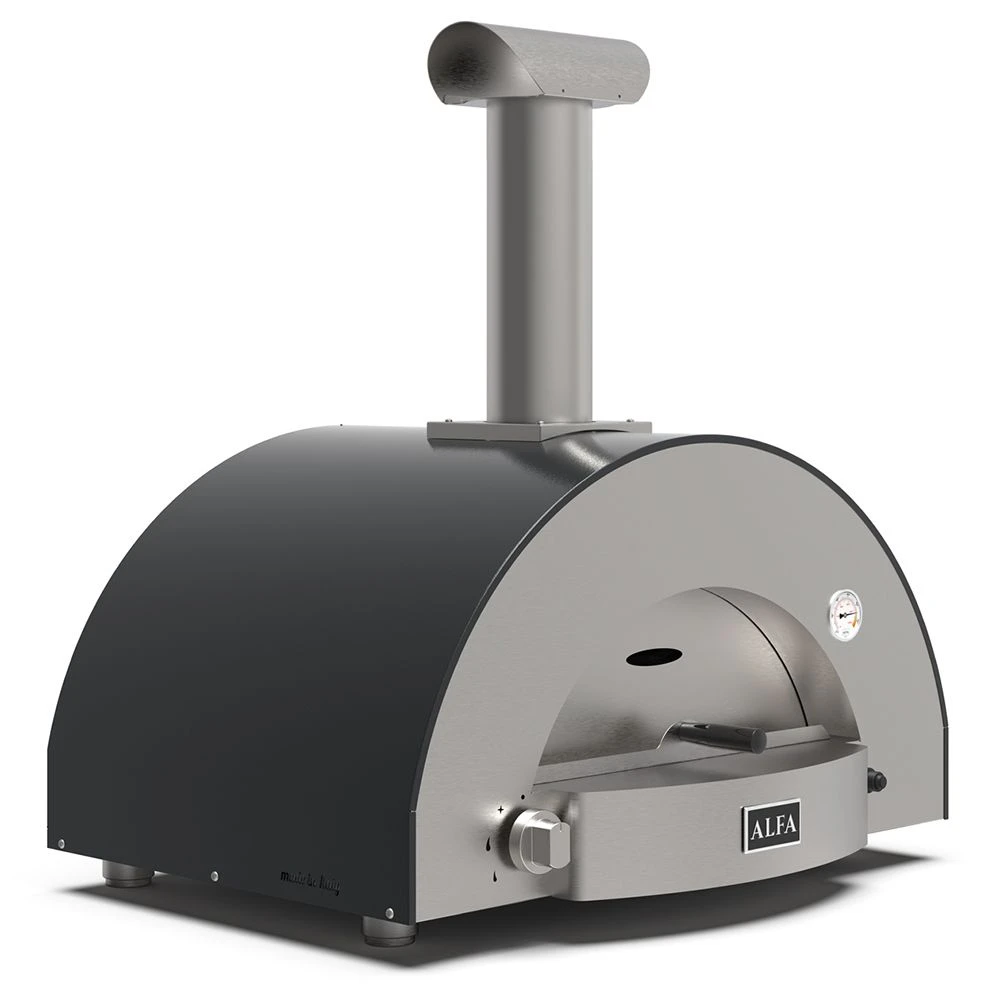 Alfa 2 Pizze 38-Inch Ardesia Gray Countertop Gas Pizza Oven 2 Alfa 2 Pizze 38-Inch Ardesia Gray Countertop Gas Pizza Oven - Image 2
