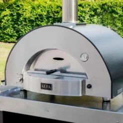 Alfa 2 Pizze 38-Inch Ardesia Gray Countertop Gas Pizza Oven 9 Alfa 2 Pizze 38-Inch Ardesia Gray Countertop Gas Pizza Oven -Kitchen Grill Shop fxcl 2p ggra u d 05 23 1