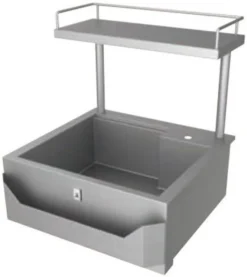 Hestan GISH30 Insulated Sink With High Shelf, 30-Inch
