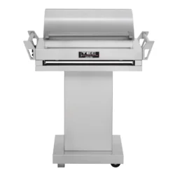 TEC G-Sport FR Portable Tabletop Grill On Stainless Steel Pedestal