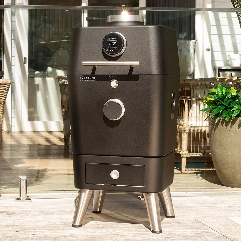Everdure HBCE4K-Config 4K Electric Ignition Charcoal/Electric Outdoor Oven 5 Everdure HBCE4K-Config 4K Electric Ignition Charcoal/Electric Outdoor Oven - Image 5
