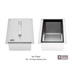 Lion L5312 Stainless Steel Ice Chest, 21.375x16.875-Inches -Kitchen Grill Shop ice chest a 03 20