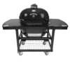 Primo CXLHJ Jack Daniel's Edition Extra Large Oval Ceramic Charcoal Kamado Grill On Cart