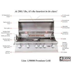 Lion L90000 40-Inch Built-In Grill -Kitchen Grill Shop l90000 feat a 03 20